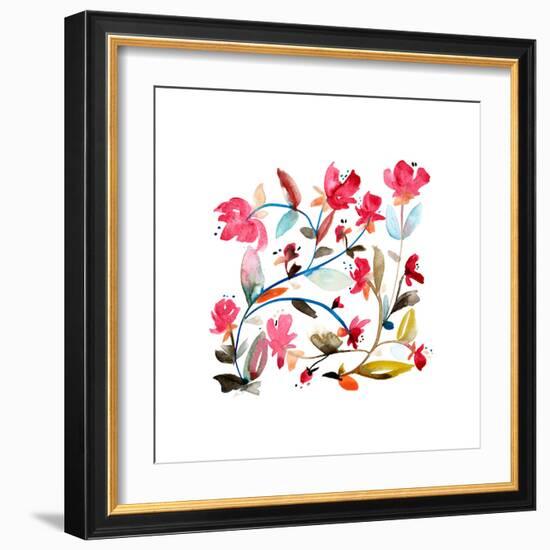 Nouveau Boheme No. 3-Kiana Mosley-Framed Giclee Print