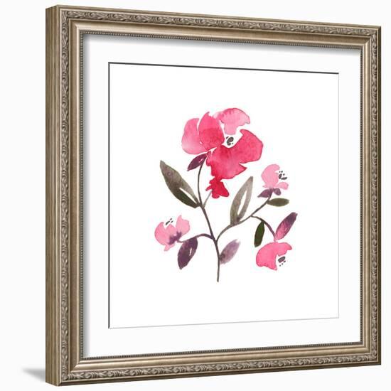 Nouveau Boheme - Peony-Kiana Mosley-Framed Giclee Print