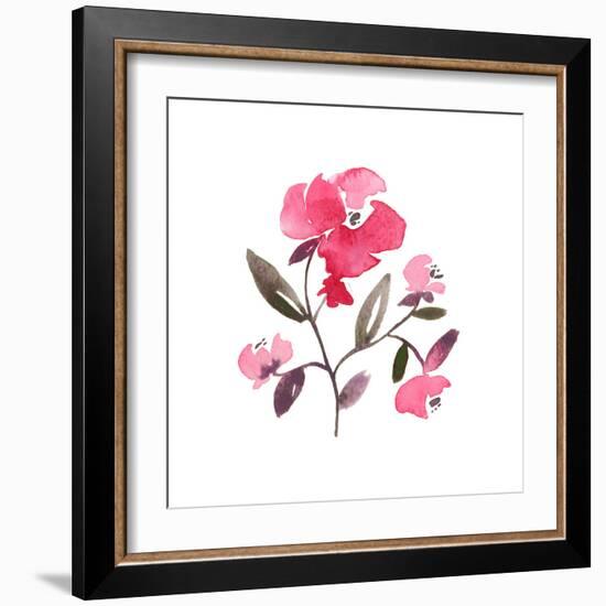 Nouveau Boheme - Peony-Kiana Mosley-Framed Giclee Print