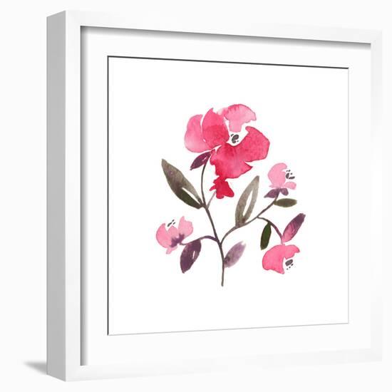 Nouveau Boheme - Peony-Kiana Mosley-Framed Giclee Print