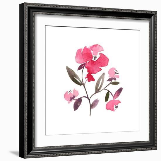 Nouveau Boheme - Peony-Kiana Mosley-Framed Giclee Print