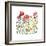 Nouveau Boheme - Wildflower Garden-Kiana Mosley-Framed Giclee Print