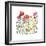 Nouveau Boheme - Wildflower Garden-Kiana Mosley-Framed Giclee Print