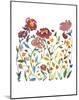 Nouveau Boheme - Wildflower Garden-Kiana Mosley-Mounted Art Print