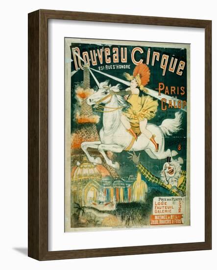 Nouveau Cirque, 1889-null-Framed Giclee Print