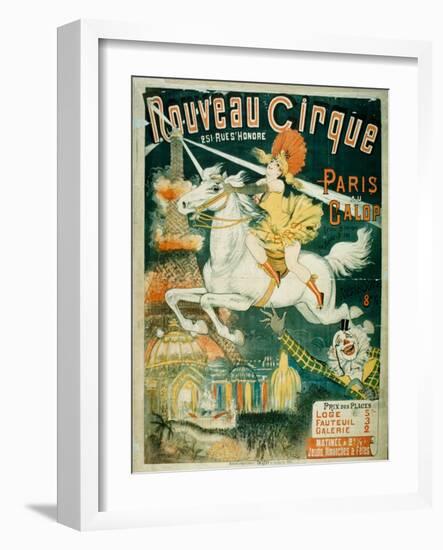 Nouveau Cirque, 1889-null-Framed Giclee Print