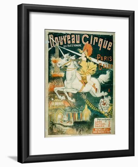 Nouveau Cirque, 1889-null-Framed Giclee Print