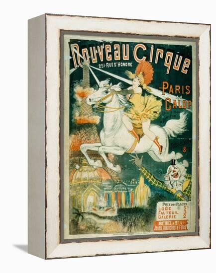 Nouveau Cirque, 1889-null-Framed Premier Image Canvas