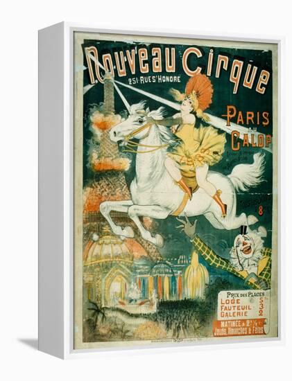 Nouveau Cirque, 1889-null-Framed Premier Image Canvas