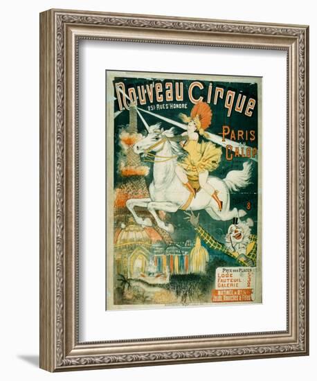 Nouveau Cirque, 1889--Framed Giclee Print