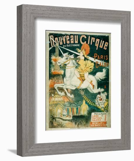 Nouveau Cirque, 1889-null-Framed Giclee Print