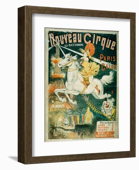 Nouveau Cirque, 1889-null-Framed Giclee Print