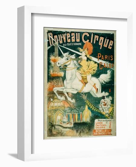 Nouveau Cirque, 1889-null-Framed Giclee Print