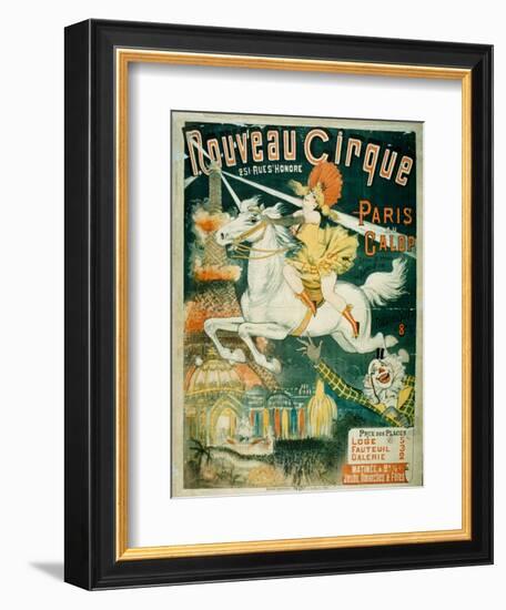 Nouveau Cirque, 1889-null-Framed Giclee Print