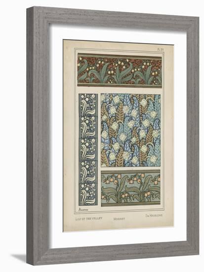 Nouveau Floral Design IV-Vision Studio-Framed Premium Giclee Print