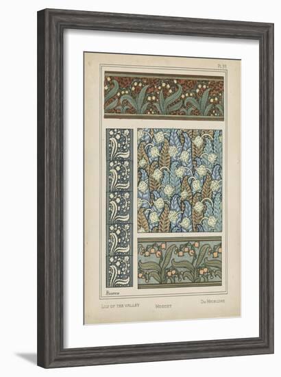 Nouveau Floral Design IV-Vision Studio-Framed Art Print