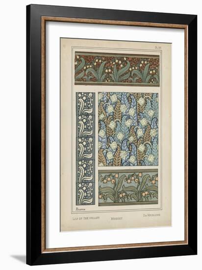 Nouveau Floral Design IV-Vision Studio-Framed Art Print