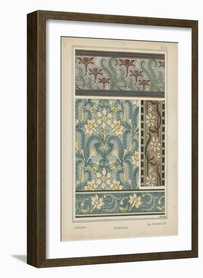 Nouveau Floral Design VI-Vision Studio-Framed Art Print