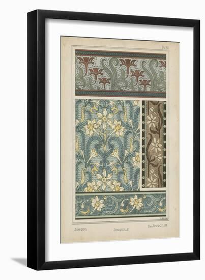 Nouveau Floral Design VI-Vision Studio-Framed Art Print