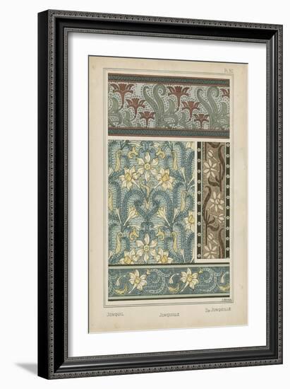 Nouveau Floral Design VI-Vision Studio-Framed Art Print