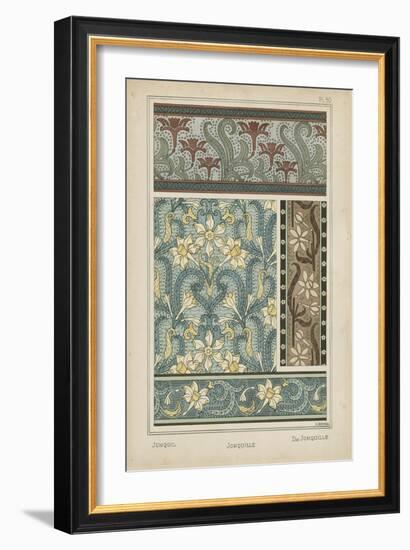 Nouveau Floral Design VI-Vision Studio-Framed Art Print