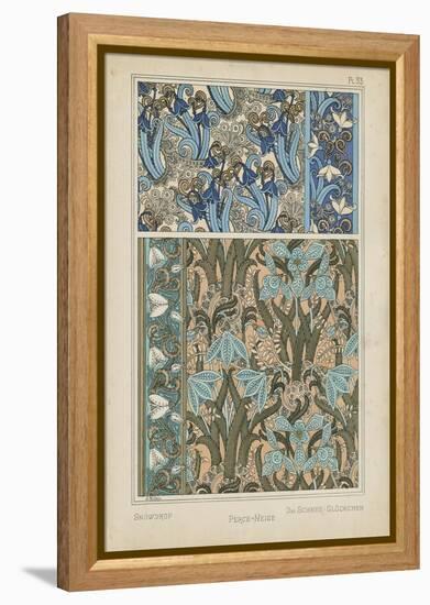 Nouveau Floral Design VII-Vision Studio-Framed Stretched Canvas