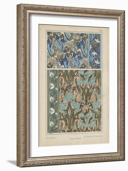 Nouveau Floral Design VII-Vision Studio-Framed Art Print