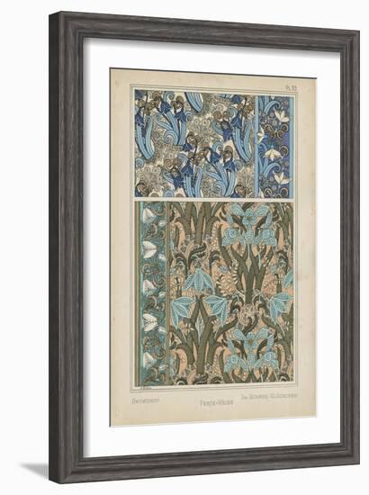 Nouveau Floral Design VII-Vision Studio-Framed Art Print