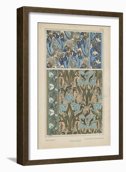 Nouveau Floral Design VII-Vision Studio-Framed Art Print