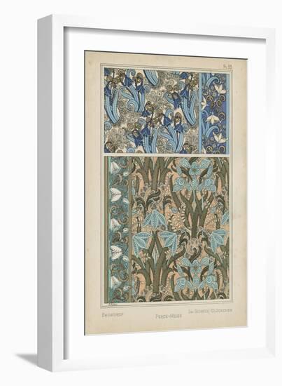 Nouveau Floral Design VII-Vision Studio-Framed Art Print