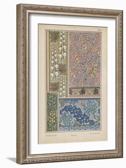 Nouveau Floral Design VIII-Vision Studio-Framed Art Print