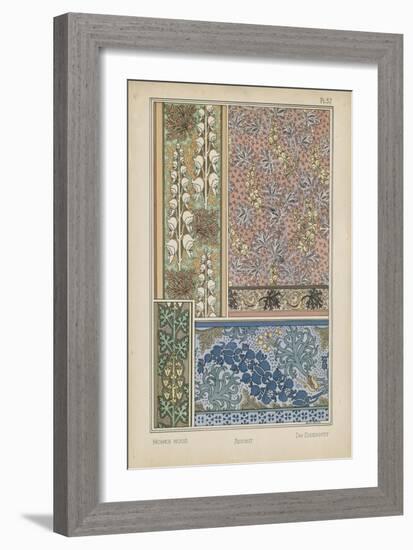 Nouveau Floral Design VIII-Vision Studio-Framed Art Print