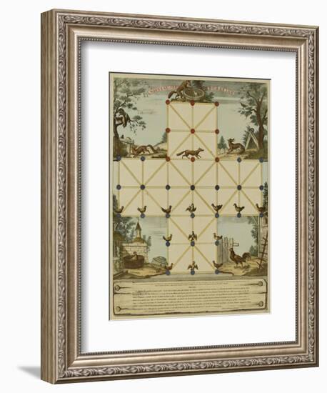 Nouveau jeu du renard-null-Framed Giclee Print