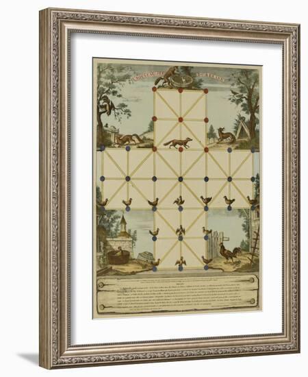 Nouveau jeu du renard-null-Framed Giclee Print