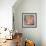 Nouveau Orange Rose-Bill Jackson-Framed Giclee Print displayed on a wall