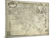 Nouveau Plan de Paris, 1728-J^ Delagrive-Mounted Giclee Print