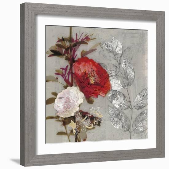 Nouveau Rose 1-Matina Theodosiou-Framed Art Print