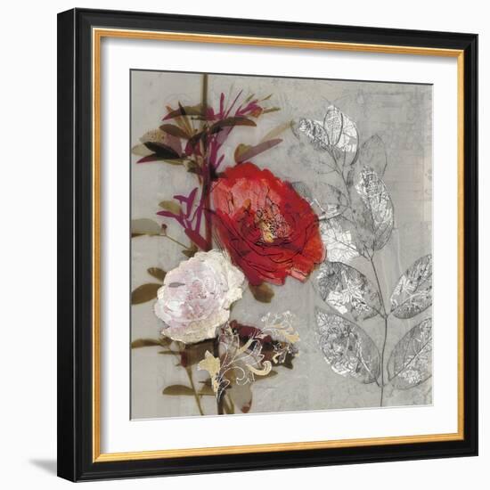 Nouveau Rose 1-Matina Theodosiou-Framed Art Print