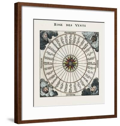 Nouvelle Carte Pour Conduire A La Connaissance De La Marine Giclee Print Henri Abraham Chatelain Art Com