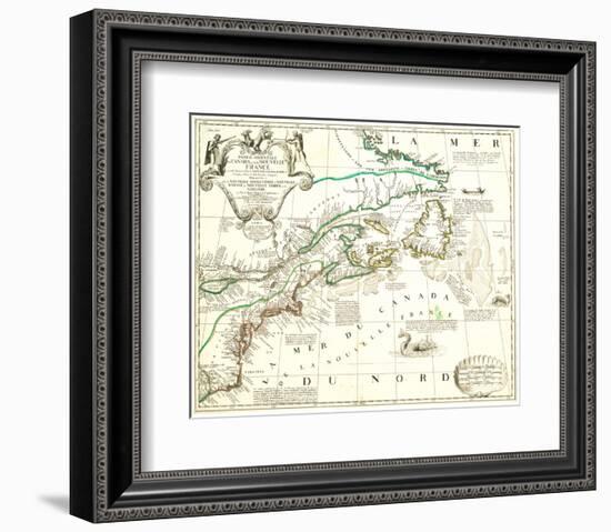 Nouvelle France Québec Canada-Jean Baptiste Nolin-Framed Art Print