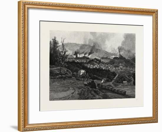 Nova Scotia, Acadia Mines, Canada, Nineteenth Century-null-Framed Giclee Print
