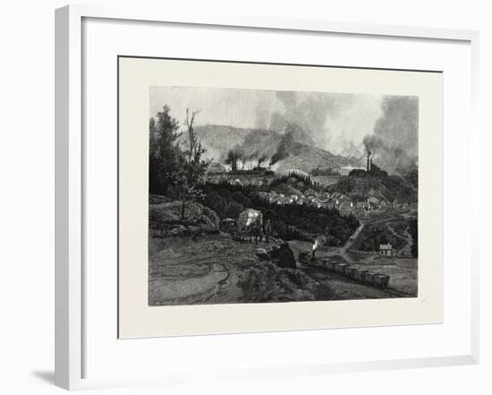 Nova Scotia, Acadia Mines, Canada, Nineteenth Century-null-Framed Giclee Print