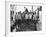 Nova Scotia Fishermen Gathering for a Picture While at Sea Off Grand Banks-Peter Stackpole-Framed Photographic Print