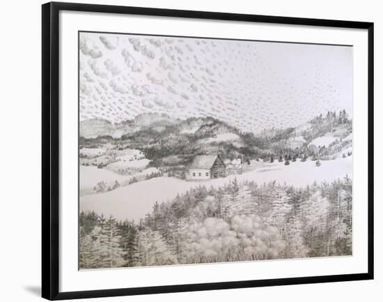 Nova Scotia Landscape from the Brooklyn College Women's Portfolio-Stefani Nishi-Framed Limited Edition