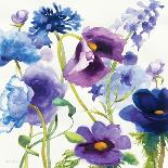 Blue and Purple Mixed Garden I-Novak Shirley-Art Print