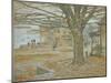 November, Cos Cob. Pastel on Prepared Tan Board, 1902-Childe Hassam-Mounted Giclee Print