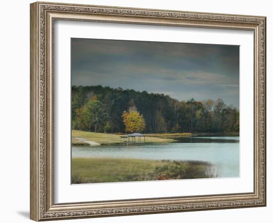 November Dock-Jai Johnson-Framed Giclee Print