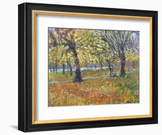 November in Hyde Park, 1997-Patricia Espir-Framed Giclee Print