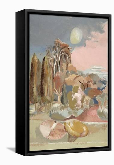 November Moon, 1942 (Oil on Canvas)-Paul Nash-Framed Premier Image Canvas