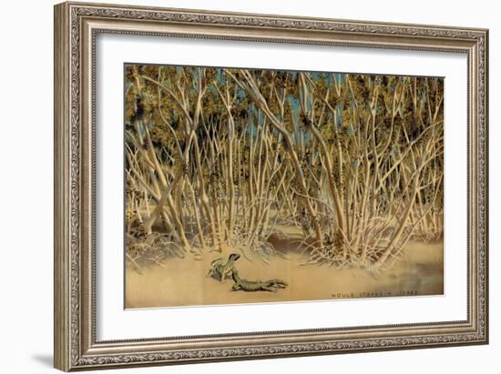 November - Virgin Scrub-Harold Sandys Williamson-Framed Giclee Print